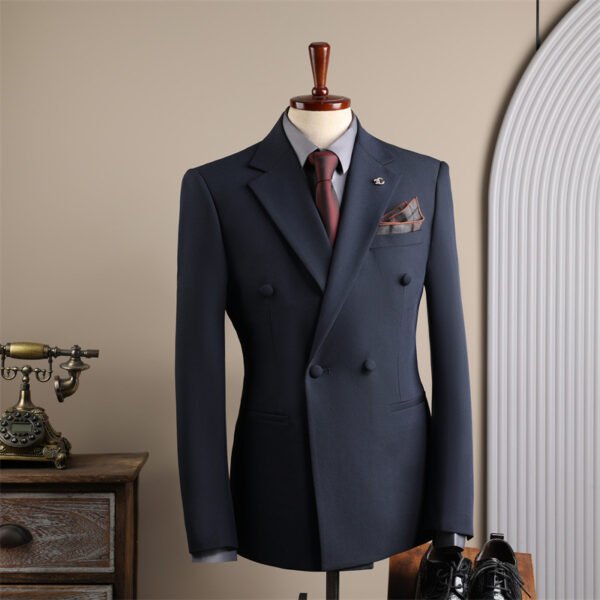 Coffee Suit Set – Men's Business Formal Groom & Groomsman Wedding Suit