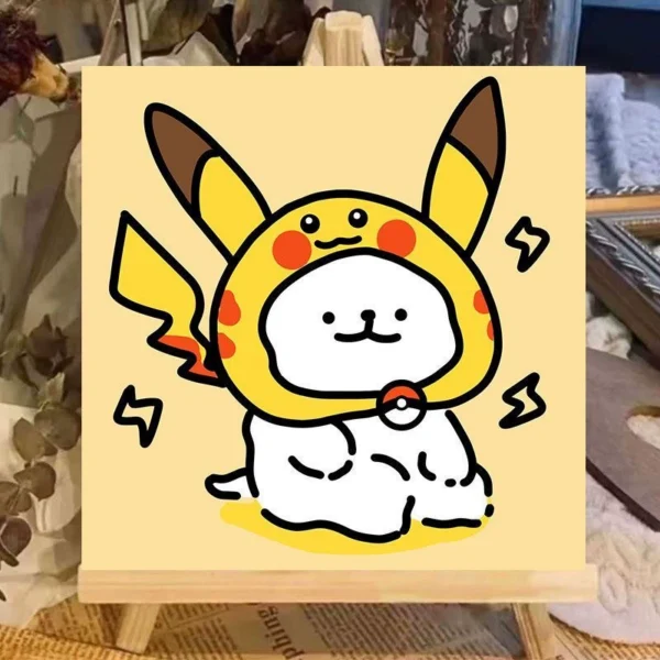 Line Puppy Digital Oil Painting DIY Kit, Handmade Coloring Decorative Art