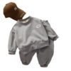 Kids Fleece-Lined Sweatshirt Set - Sports Two-Piece, Boys & Girls