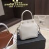 Structured Top-Handle Hobo Bag with Tassel Charm
