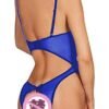 Cross-border foreign trade European and American new sexy lingerie sexy women's mesh dew point hollow jumpsuit sexy suit wholesale
