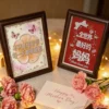 Mother's Day Pearl Diamond Painting DIY Kit with Wooden Frame