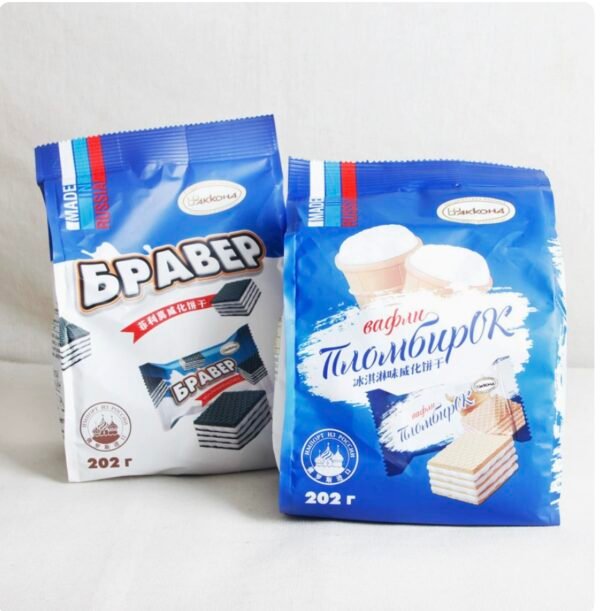 Aconte Wafer Biscuits 202g - Russia Imported