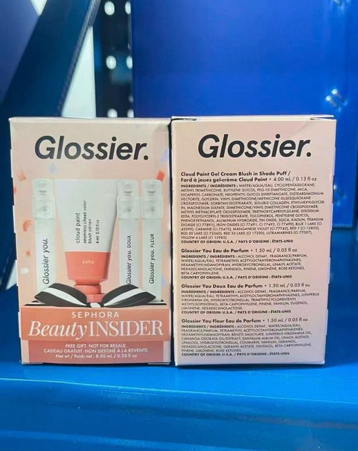 Glossier Cloud Paint Mini Set