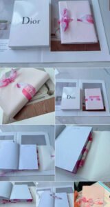 Dior Style PU Notebook