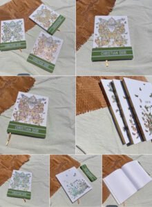 Dior Style Butterfly A5 Notebook