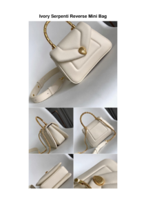 Ivory Serpenti Reverse Mini Bag