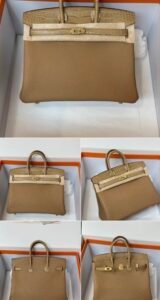 25 cm Touch Togo & Crocodile Top Handle Bag