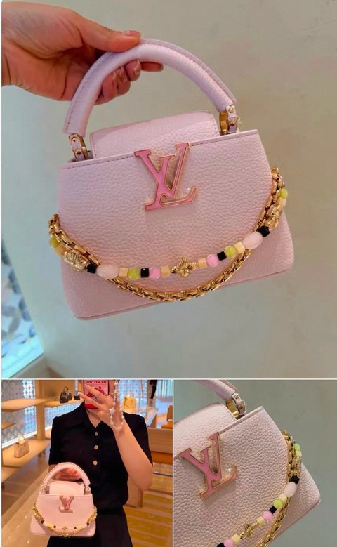 Pink Mini Top Handle Bag