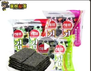 Haepyo Seasoned Seaweed Snack 12g – Korean Style, Assorted Flavours