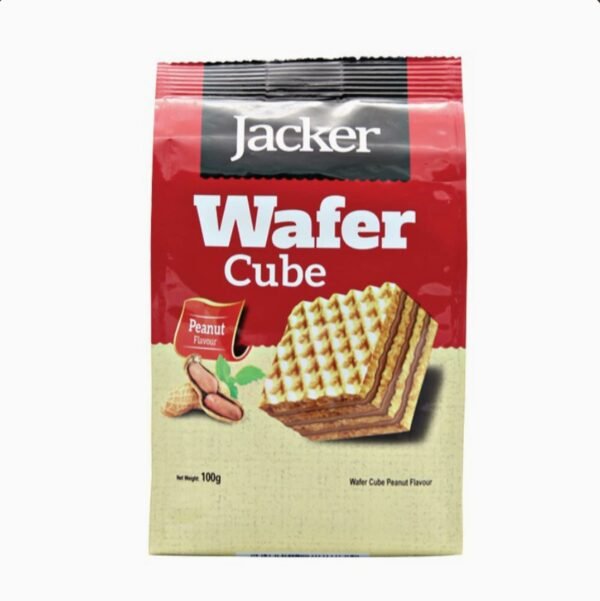 Jacker Wafer Cube Biscuits 100g - Malaysia Imported