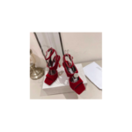 Embellished Ankle-Strap Evening Heels