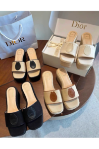 Platform Slide Sandals