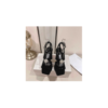 Embellished Ankle-Strap Evening Heels