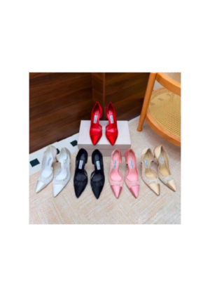 Decorative Buckle Slingback Pumps