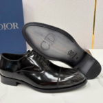 Glossy Leather Penny Loafers