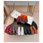 Cutout Buckle Flat Sandals