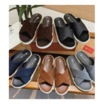 Cross-Strap Men's Comfort Slides