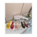 Crystal-Detail Heeled Mules