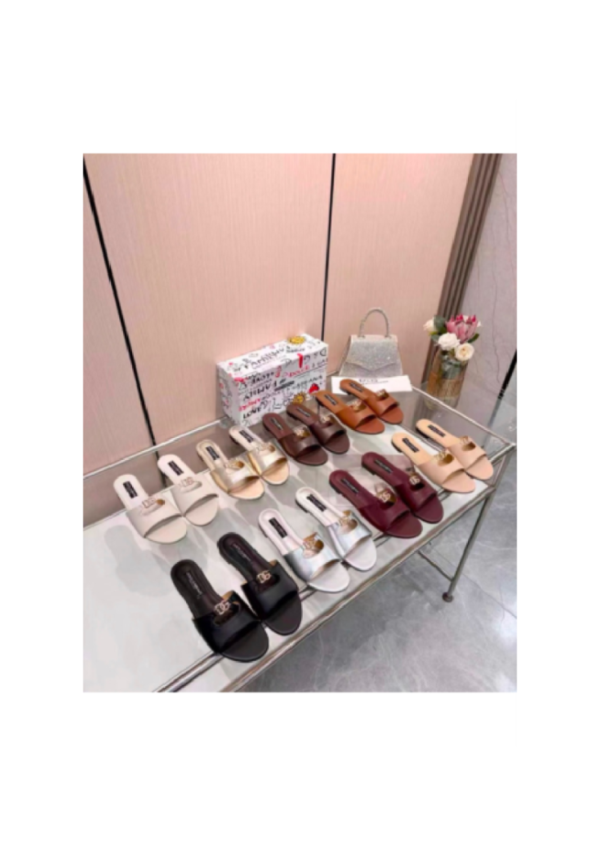 Elegant Buckle Slingback Shoes