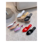 Decorative Ankle-Strap Dress Heels
