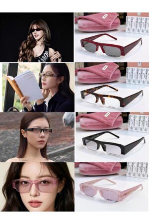 Modern Slim Acetate Fashion Eyewear - 17