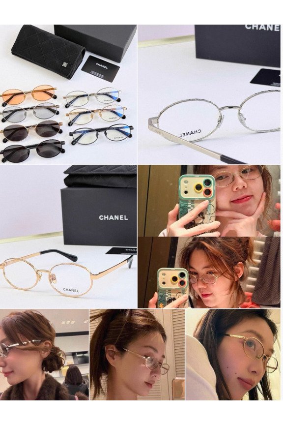 Rectangular Metal-Frame Fashion Eyewear - 20