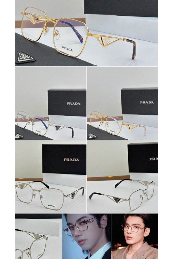 Slim Oval Metal-Frame Fashion Eyewear - 21