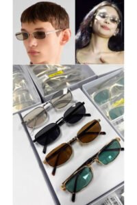 Geometric Metal-Frame Fashion Eyewear – 23