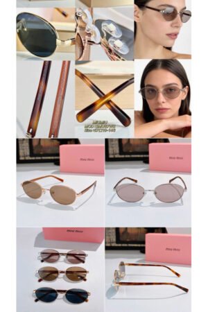 Sculpted Cat-Eye Metal-Frame Fashion Eyewear - 30
