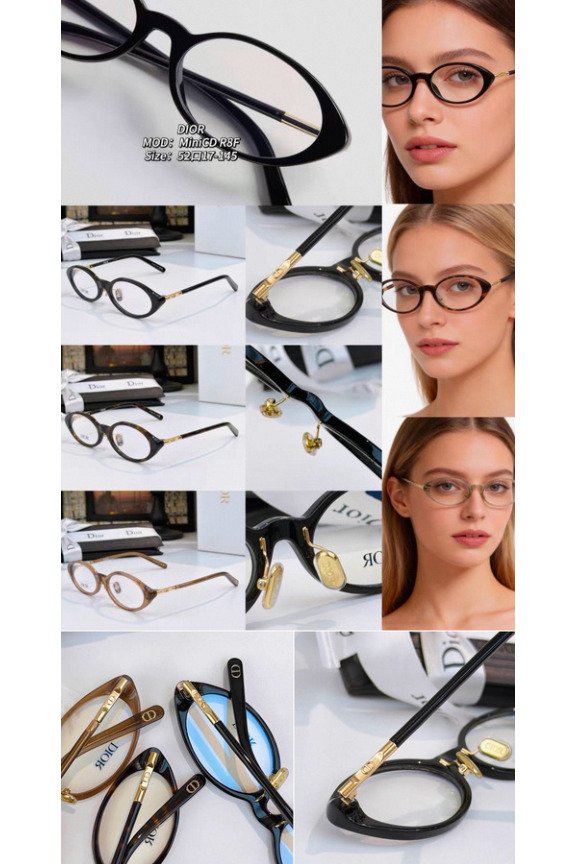 Modern Slim Metal-Frame Fashion Eyewear - 34