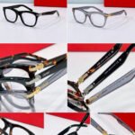 Oval Mixed-Material Fashion Eyewear - 35