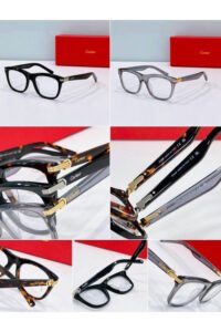 Oval Mixed-Material Fashion Eyewear – 35