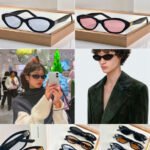 Rectangular Mixed-Material Fashion Eyewear - 37