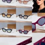 Slim Oval Mixed-Material Fashion Eyewear - 38