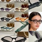 Rounded Mixed-Material Fashion Eyewear - 39
