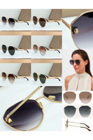 Geometric Mixed-Material Fashion Eyewear - 40