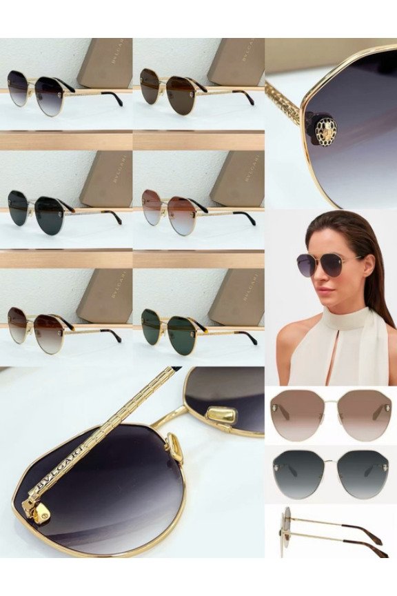Geometric Mixed-Material Fashion Eyewear - 40