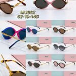 Narrow Oval Mixed-Material Fashion Eyewear - 42