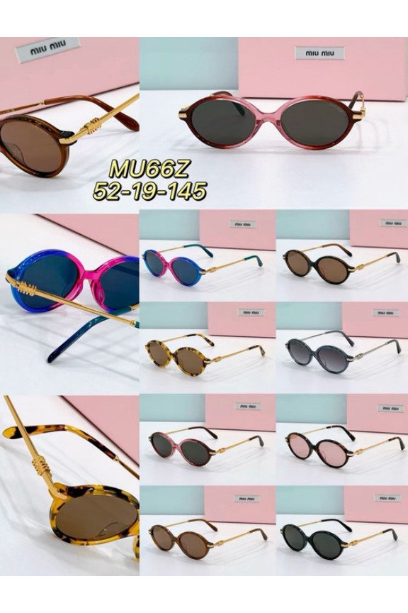 Narrow Oval Mixed-Material Fashion Eyewear - 42