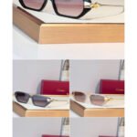Classic Oval Mixed-Material Fashion Eyewear - 46