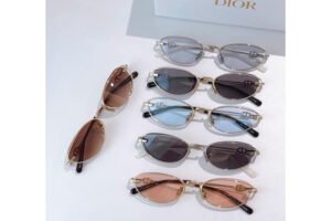Petite Cat-Eye Rimless Sunglasses