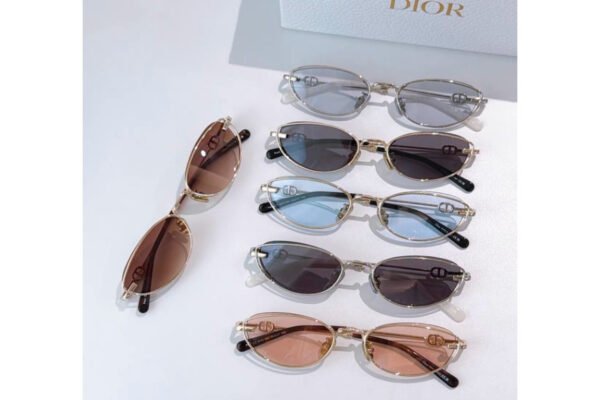 Petite Cat-Eye Rimless Sunglasses