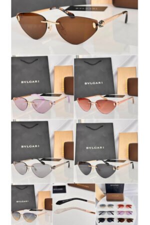 Slim Oval Metal-Frame Sunglasses