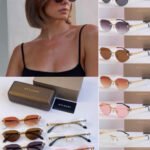Oval Metal-Temple Sunglasses