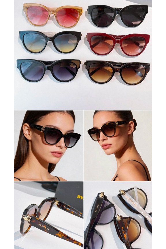 Classic Cat-Eye Acetate Sunglasses