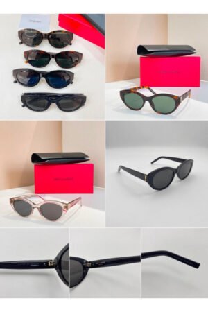 Rounded Acetate Sunglasses