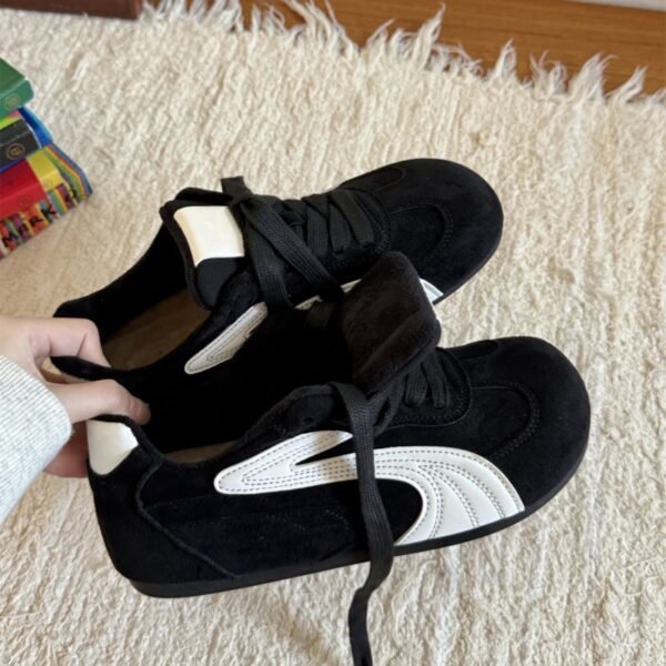 Women's De Xun Shoes 2025 New Autumn/Winter Popular Super Hot Fleece-Lined Casual Sports Double Cotton Shoes for Women