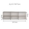 Middle Ancient USM Module Combination Sideboard TV Cabinet Bedside Table Internet Popular Same Style INS Cabinet Storage Cabinet Storage Cabinet