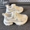 Thick-Soled Dad Shoes for Women, 2026 Spring and Summer New Versatile Breathable Mesh Sneakers, Lightweight Casual White Shoes